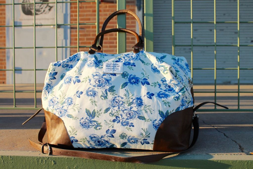 Sloane Ranger Weekender travel tote