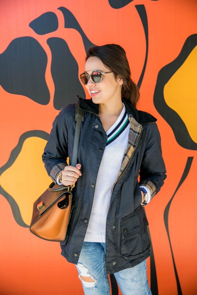 Barbour Beadnell waxed cotton jacket