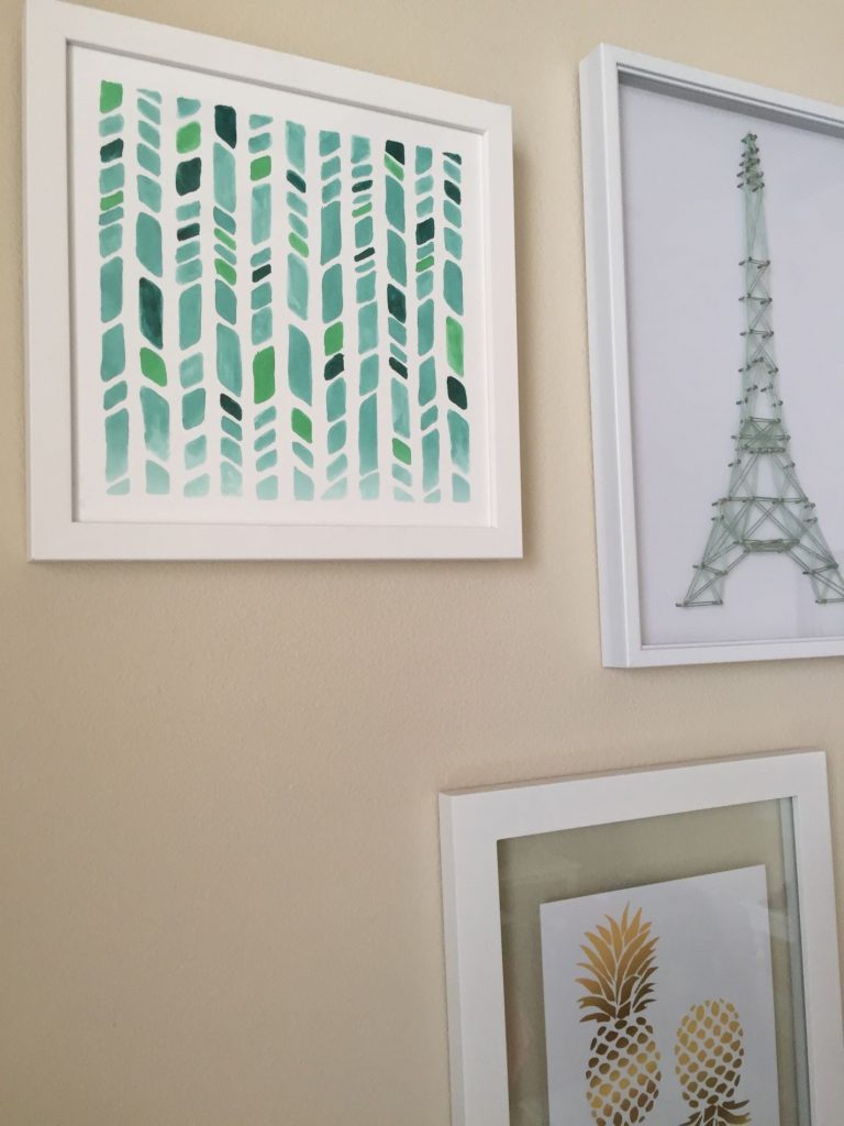 A gallery wall for small spaces