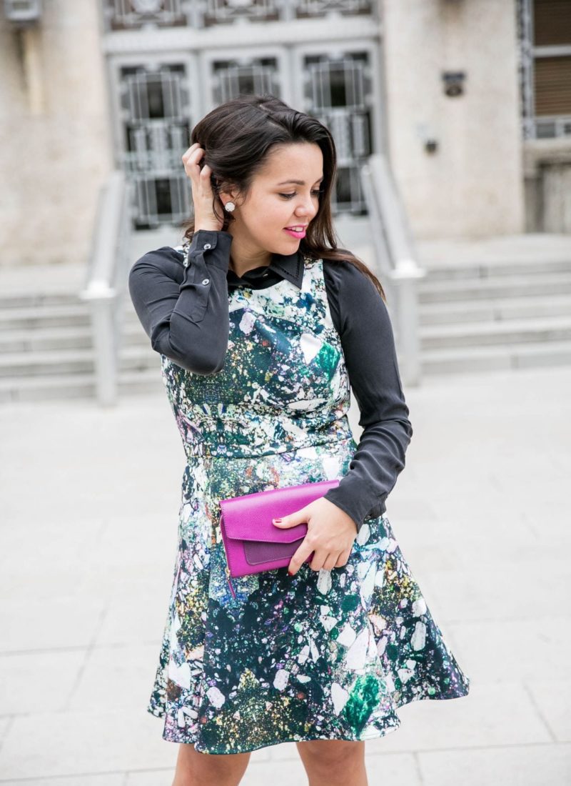 Transitioning a Sleeveless Dress for the Holidays