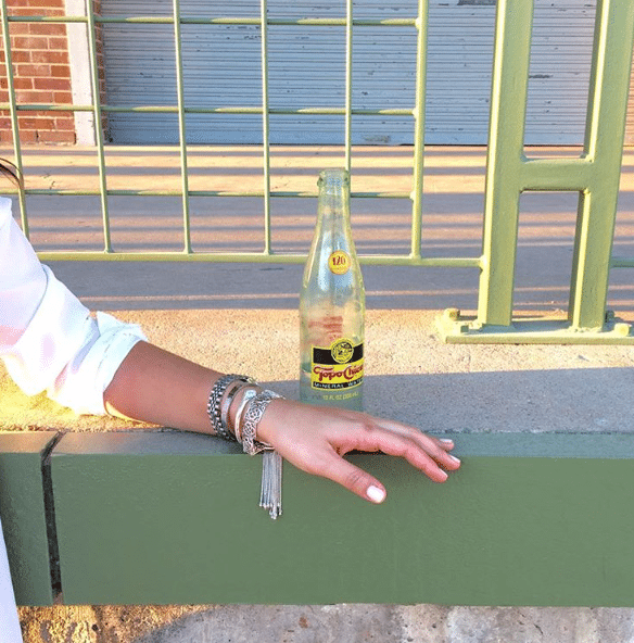 Silver bracelet stack