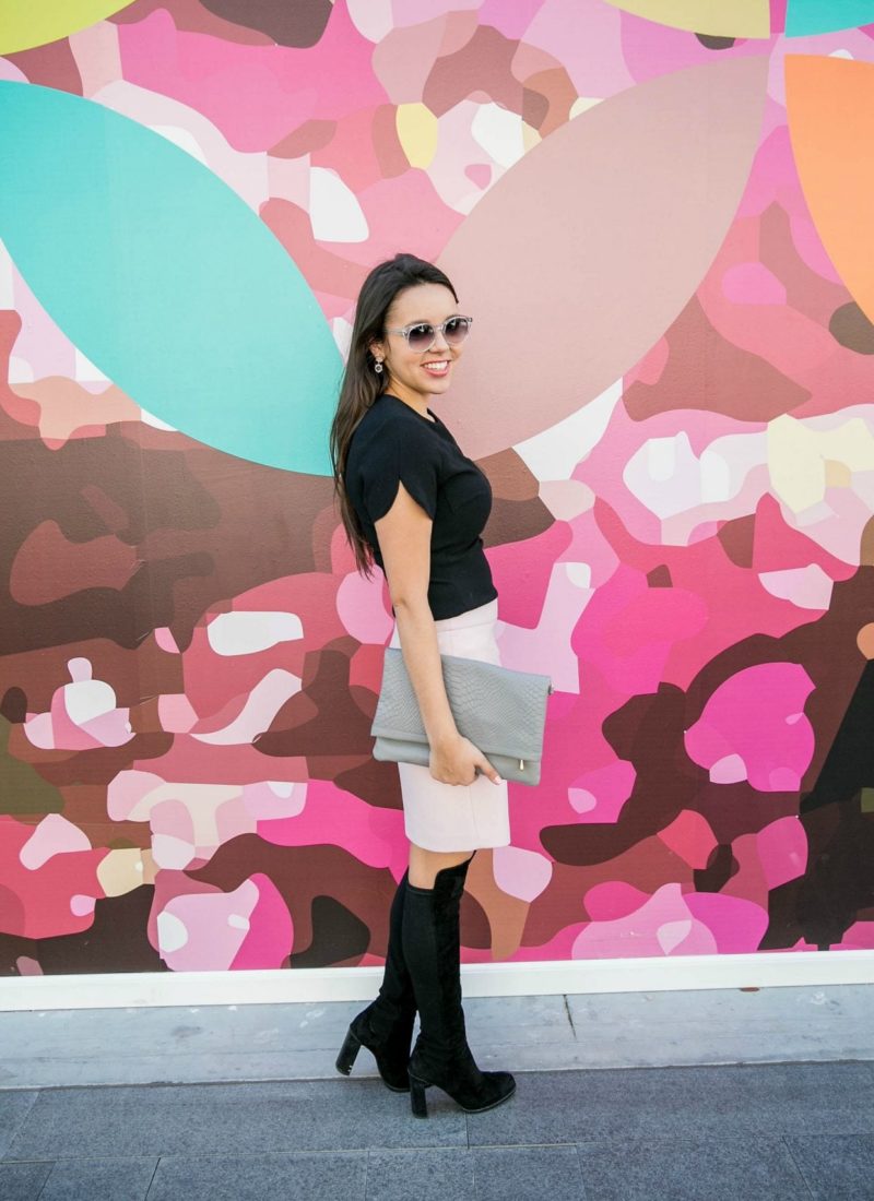 Pastel Pink Miniskirt