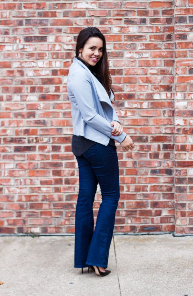 Grey-drape-front-jacket