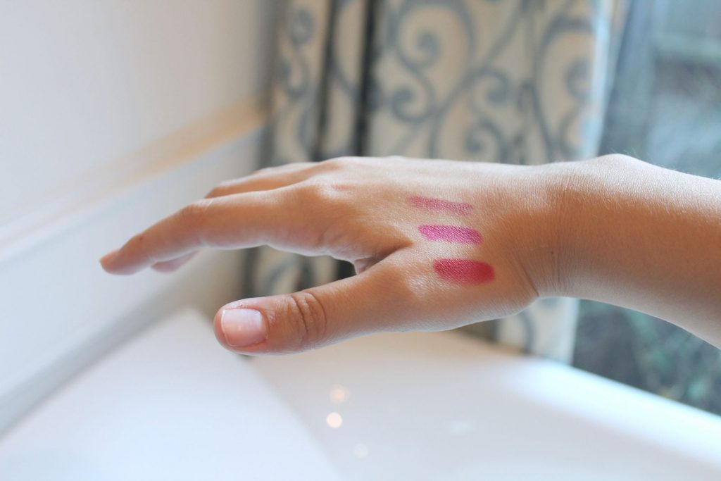 Glo Minerals suede matte lip crayon shades