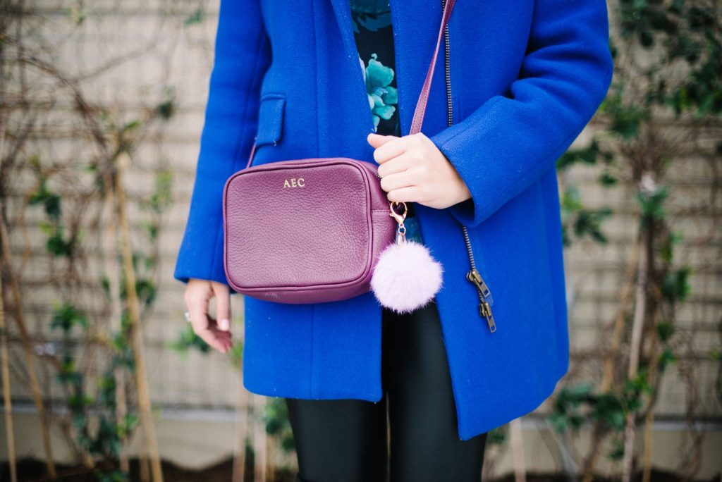 GiGi New York crossbody purse styling