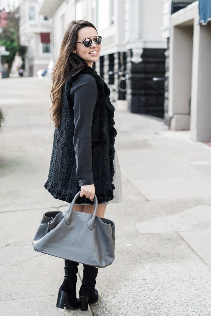 Grey Satchel