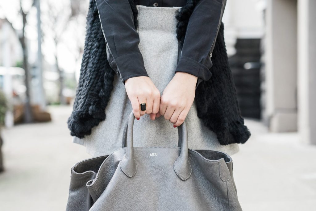 Margaret Elizabeth Emerald cut ring