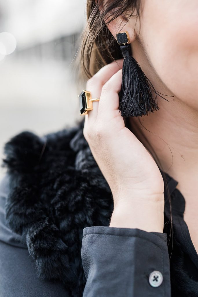 Margaret Elizabeth tassel earrings