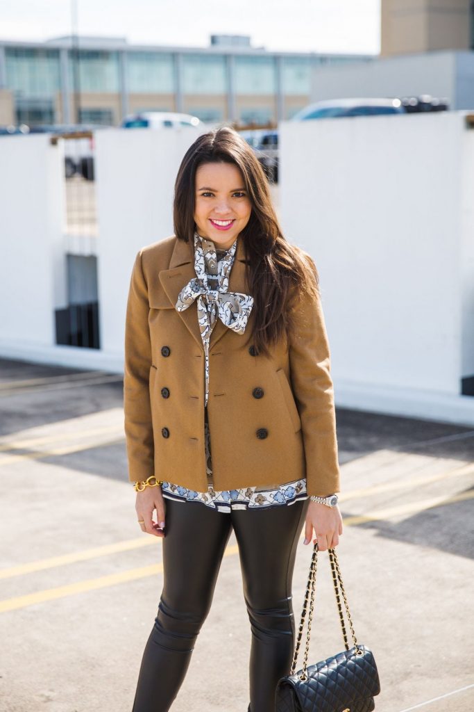 Camel-Pea-Coat
