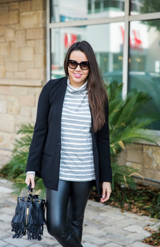 ayr black classic blazer