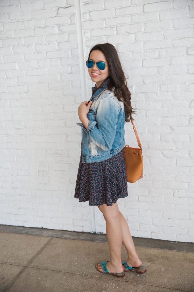 drop waist navy dress