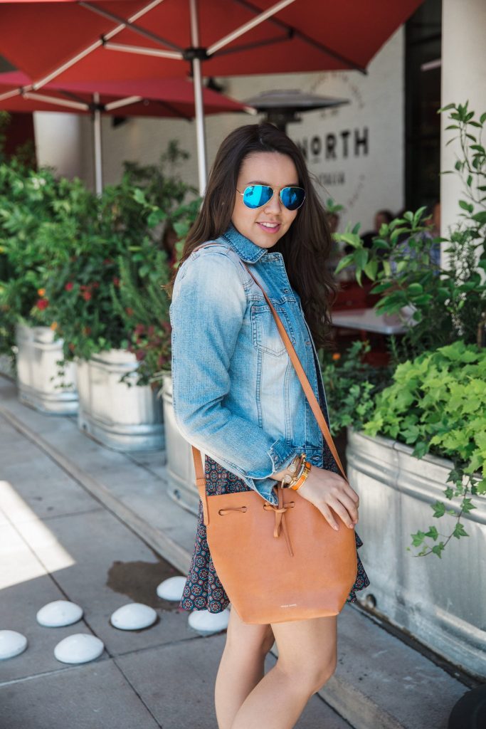 Mansur Gavriel mini bucket bag