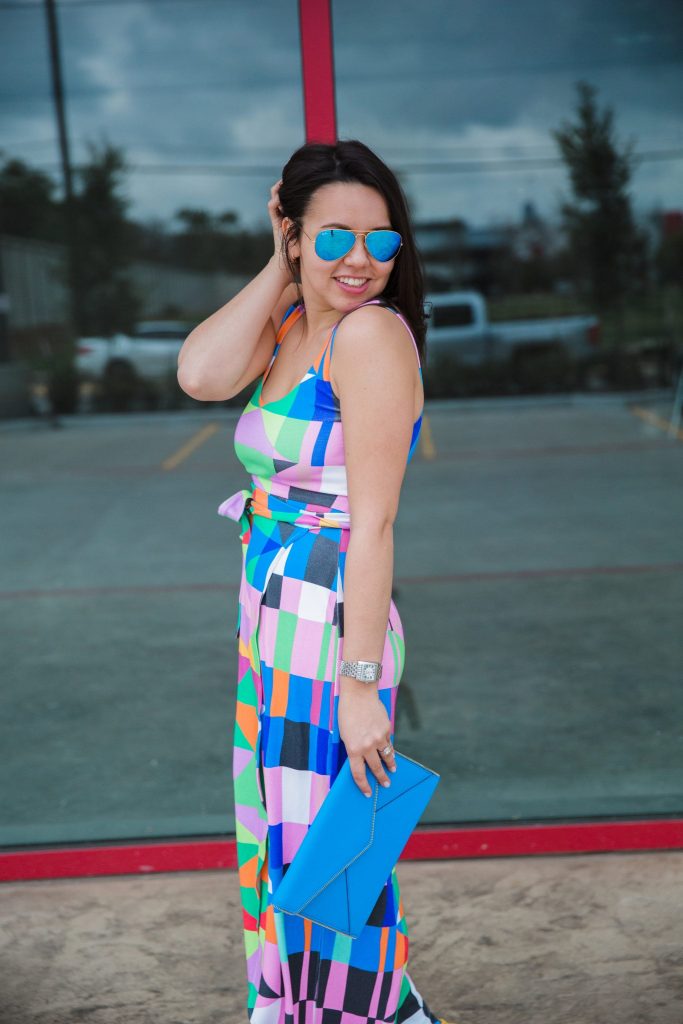 colorful maxi dress