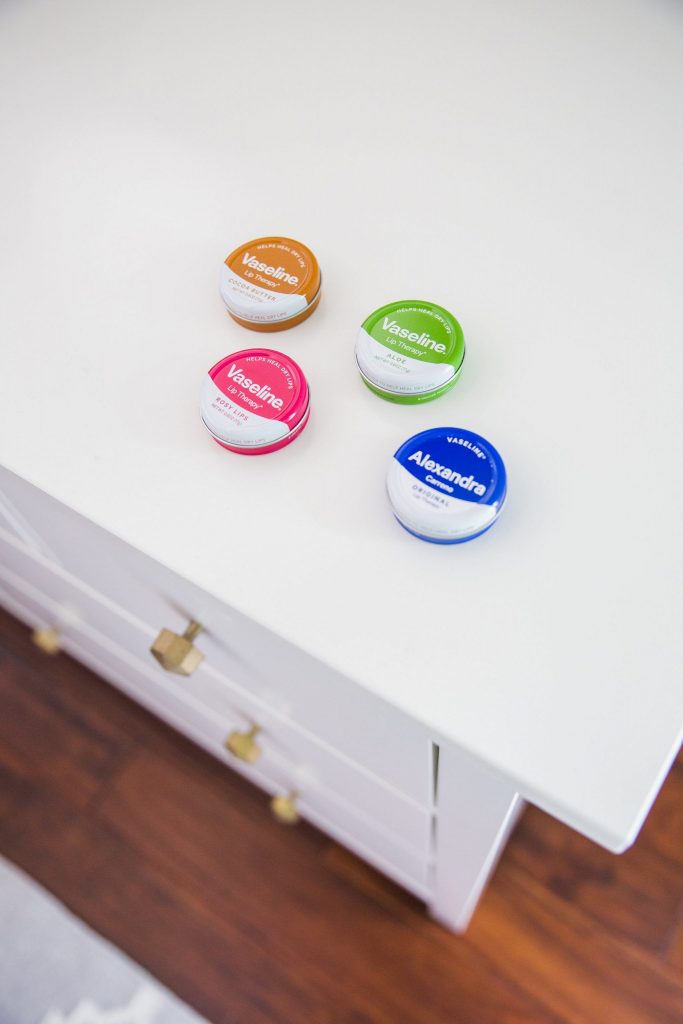 Vaseline lip tins 