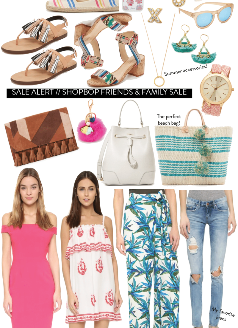 Shopbop friends and family sale 2016