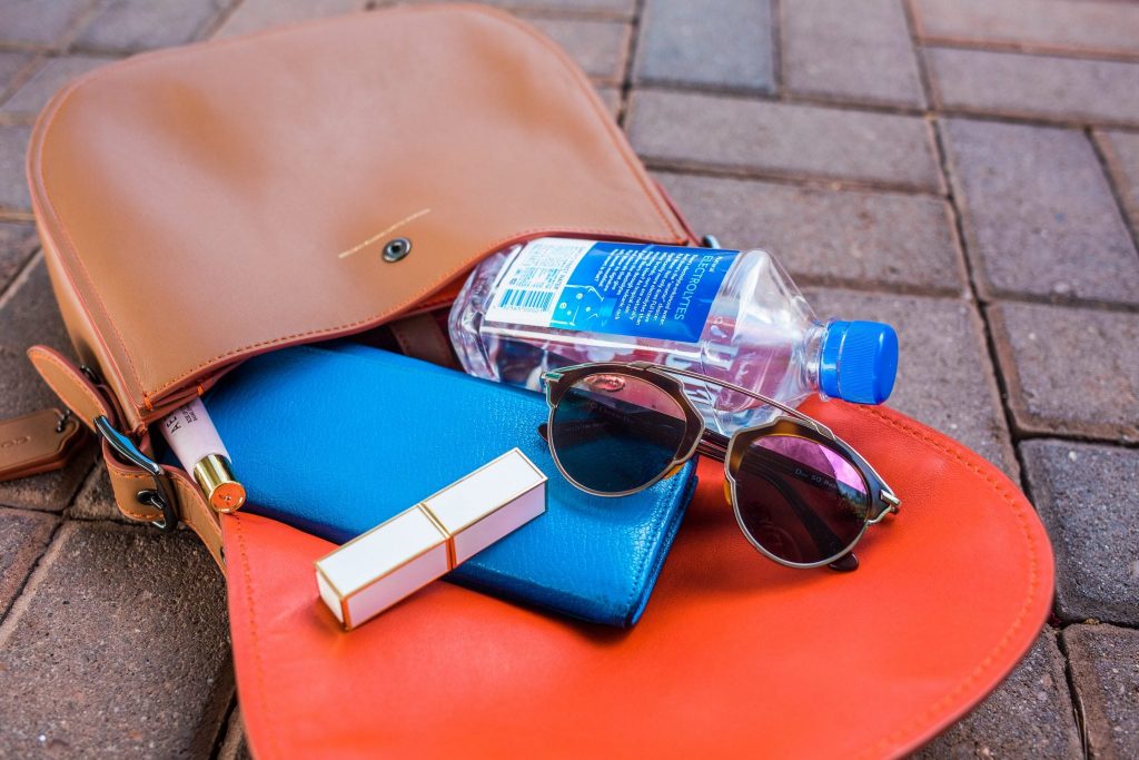 What's inside my Coach saddle bag