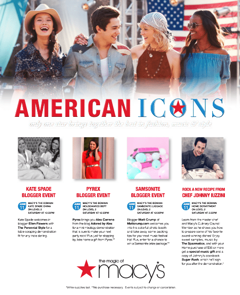 Macy's The Domain - Girl Wonder Life - Pyrex