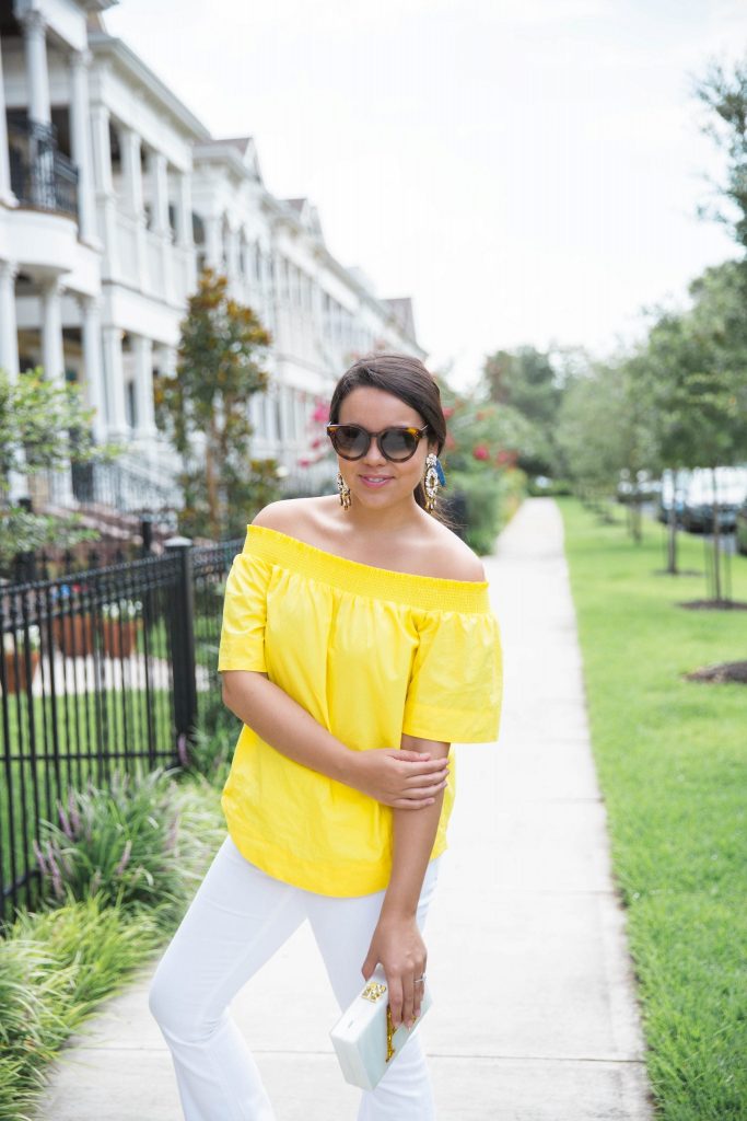 Summer yellow top 