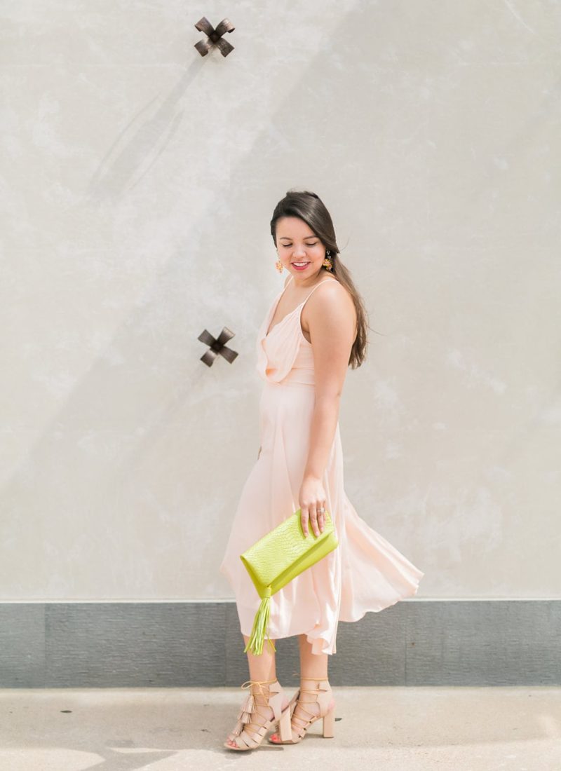 Blush dress