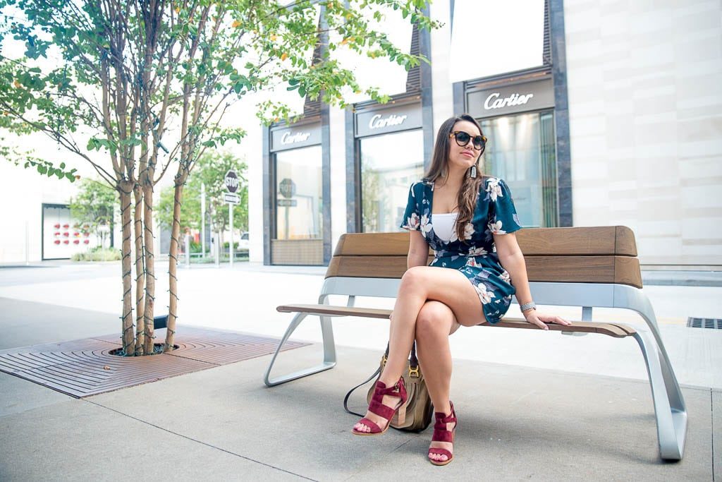 Hinge block heel suede sandals