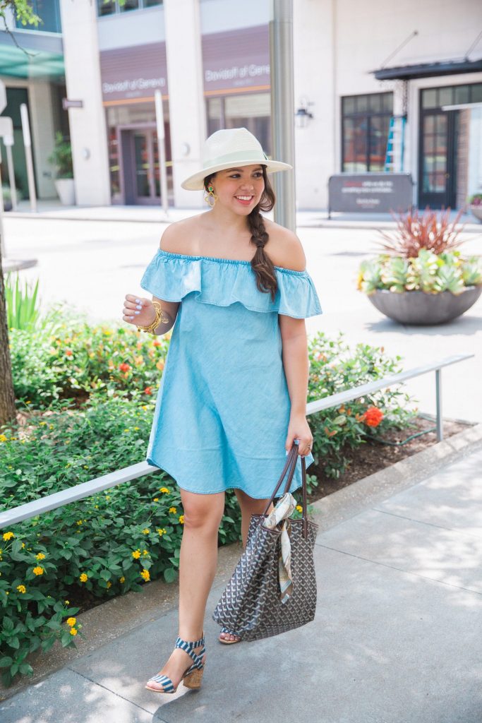 Panama hat for summer