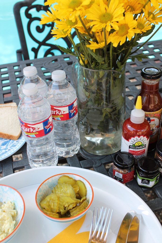 Summer BBQ with Ozarka Water