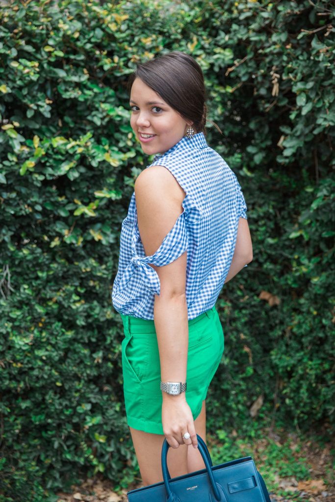 Ann Taylor tortoiseshell print crystal drop earrings