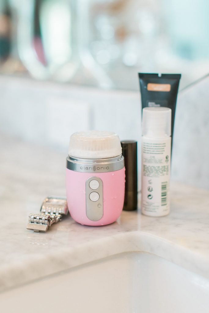 Daily routine with Clarisonic