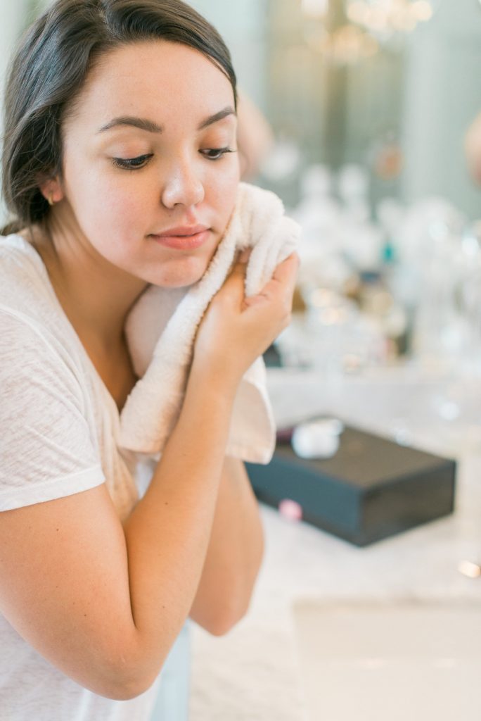 Face cleansing routine