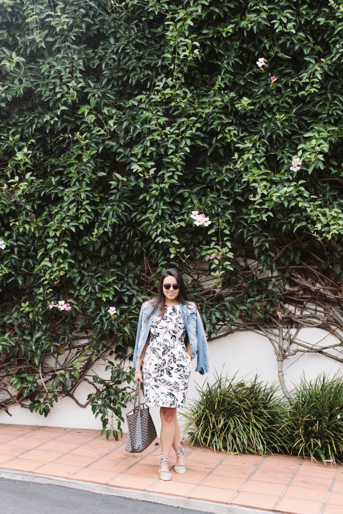 floral printed dress