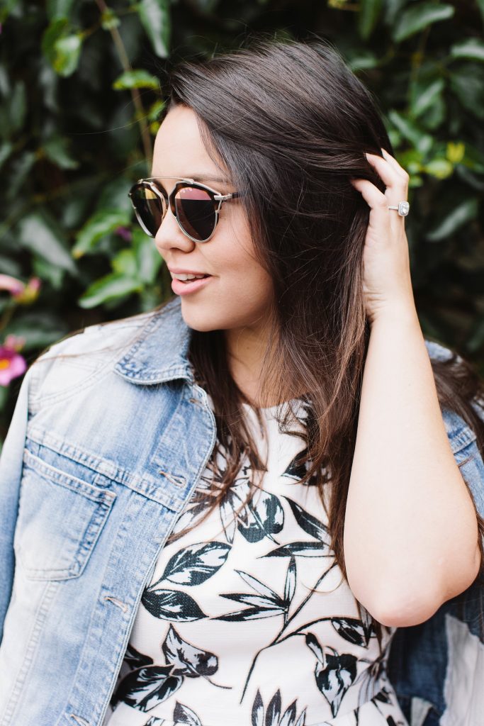 Dior mirrored sunglasses