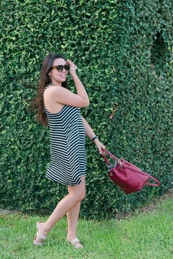 summer trapeze dress