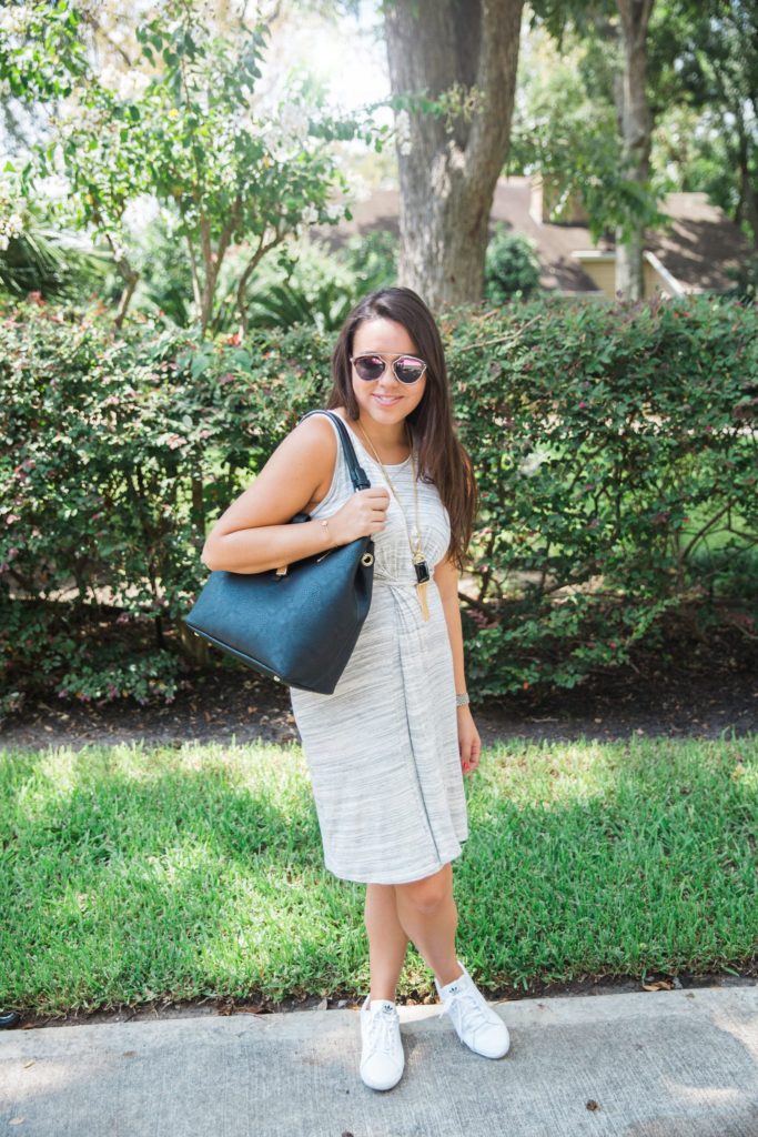 White Adidas sneakers