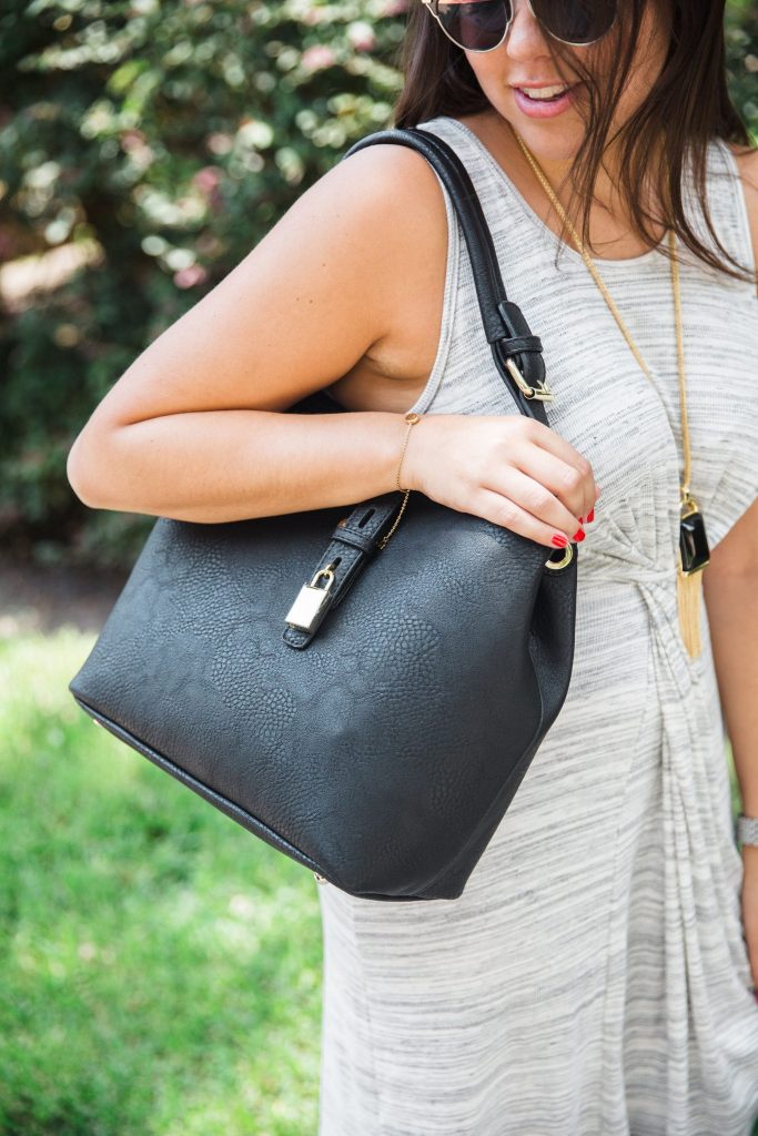 Black hobo bag - Charming Charlie