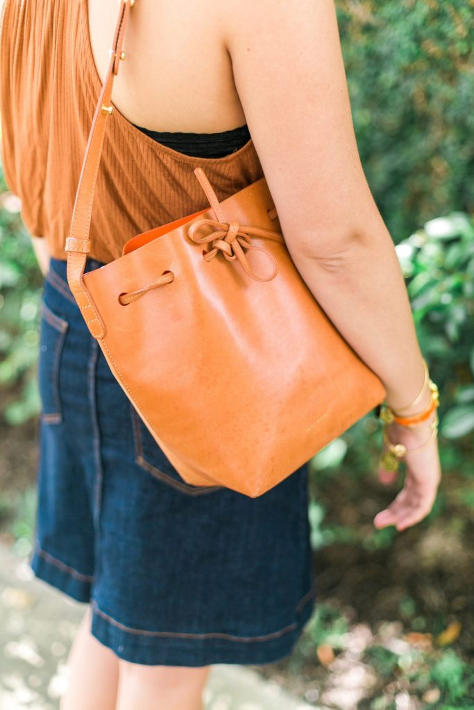 Mansur Gavriel mini bucket bag