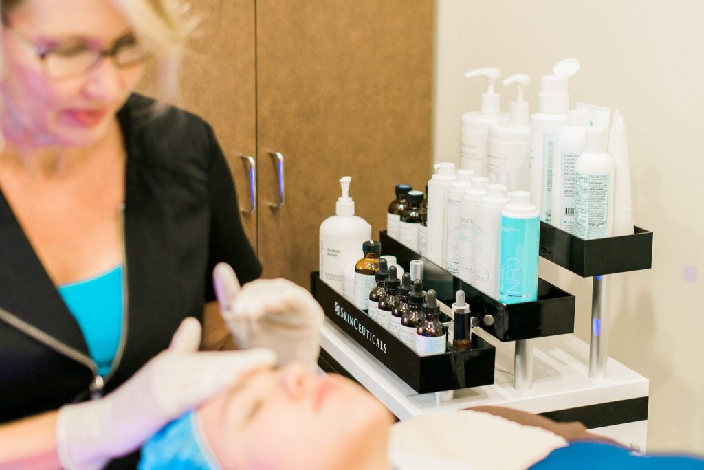 Skinceuticals products for Hydrafacial