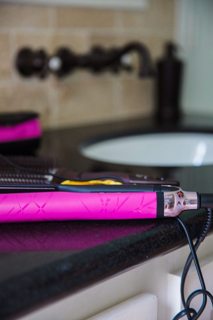 ghd platinum electric pink straightener