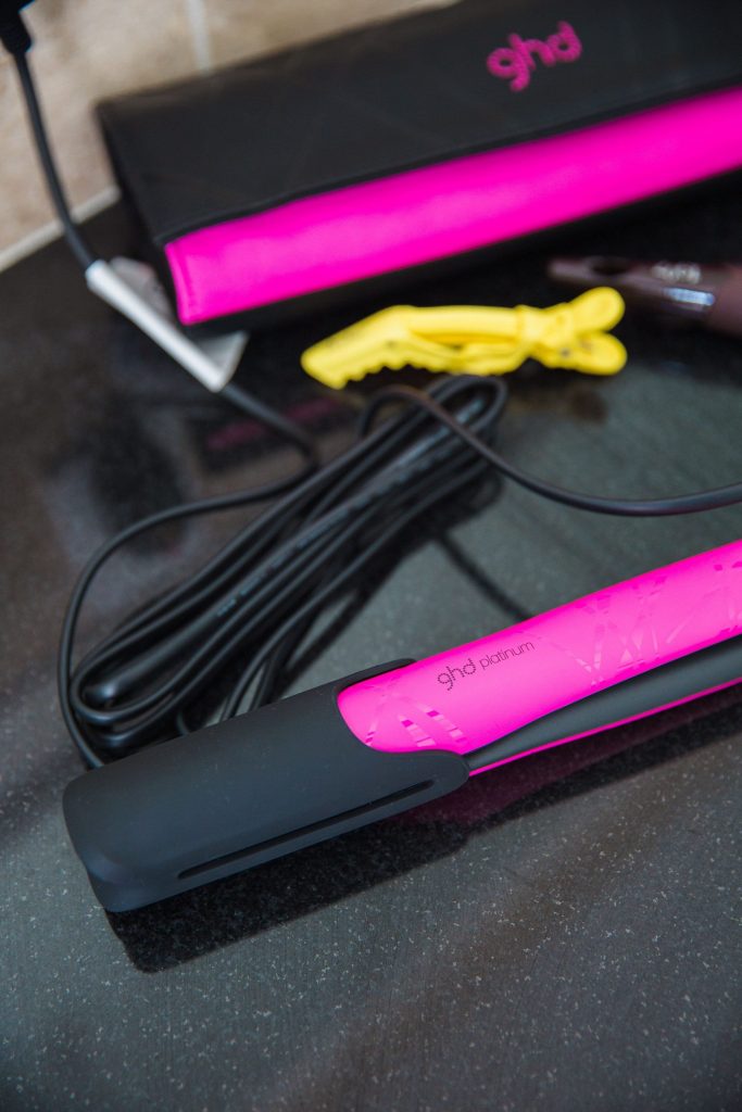 GHD platinum straightener