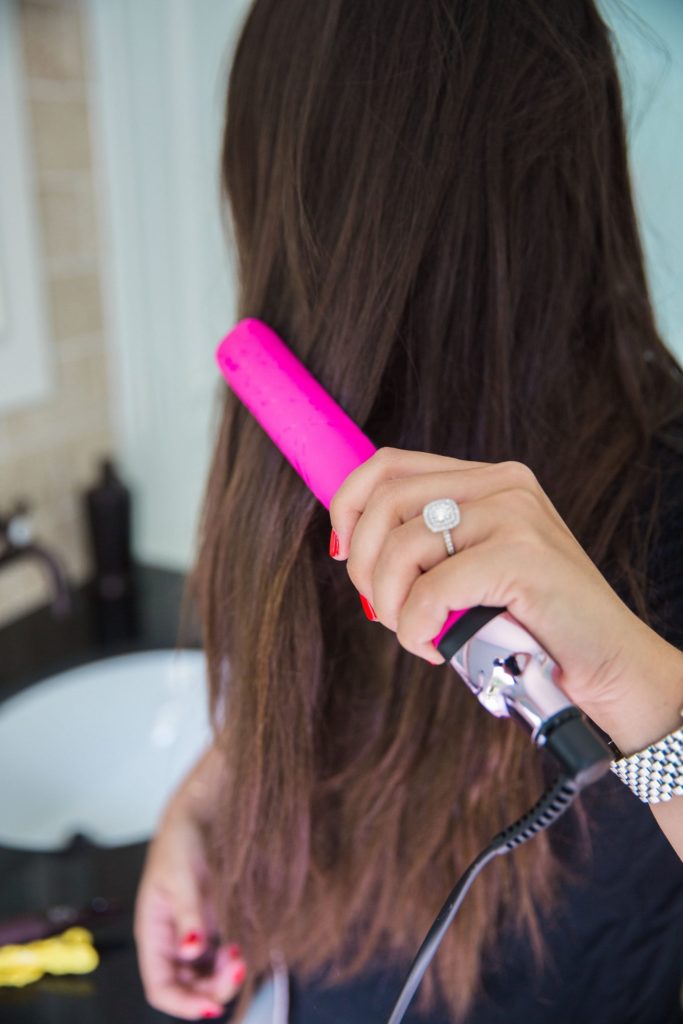 ghd platinum electric pink styler
