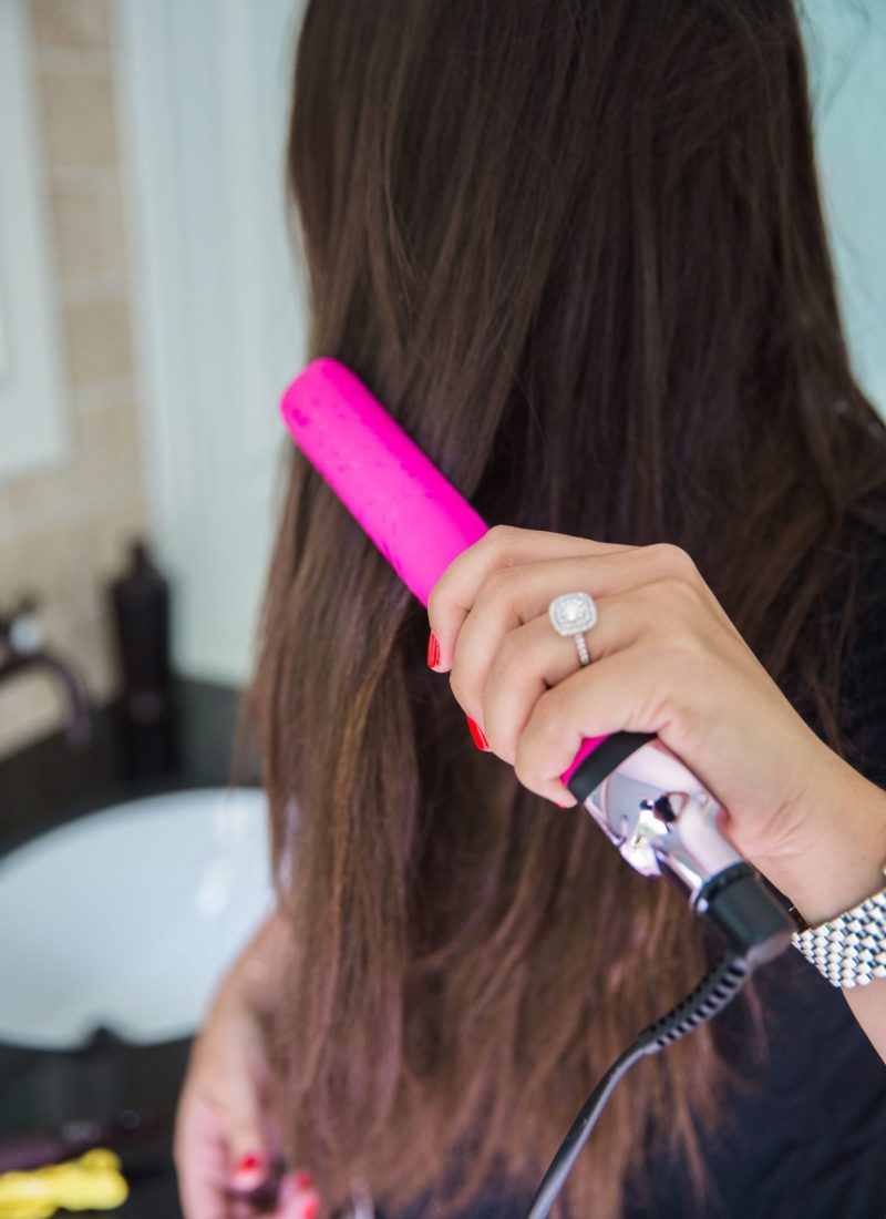 ghd platinum electric pink styler