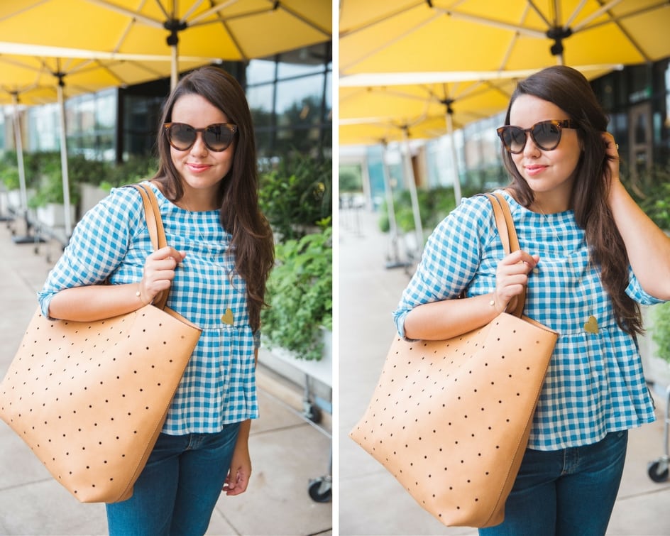 Sole Society Farrow perforated tote