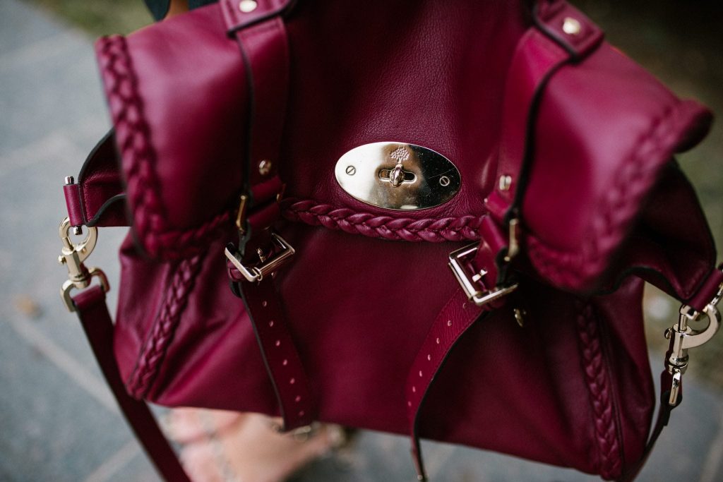 Mulberry Alexa satchel in burgundy
