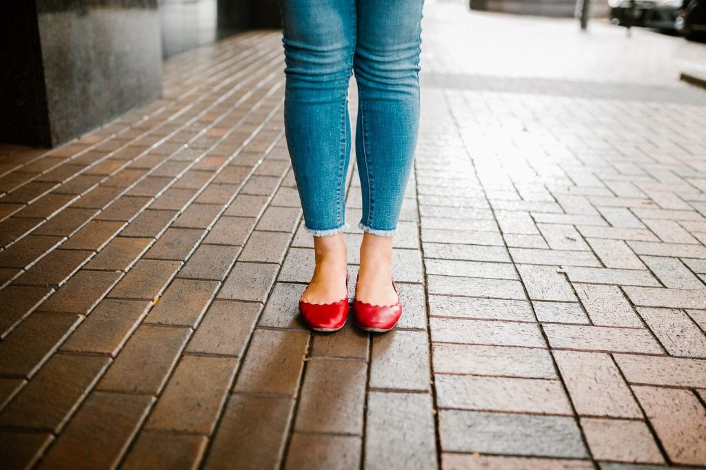 Raw hem Old Navy Rockstar Skinny jeans