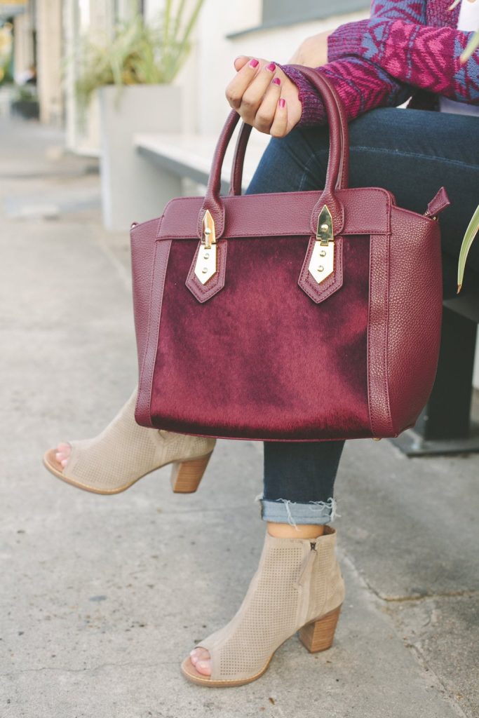 StyleWatch x Charming Charlie collection satchel 