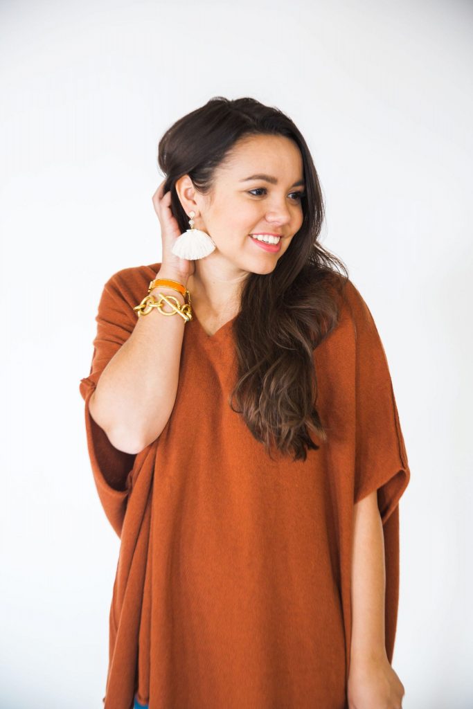 Statement tassel earrings that come in three colors and are under $45! 