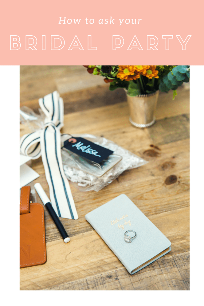 How to ask your bridal party gift idea