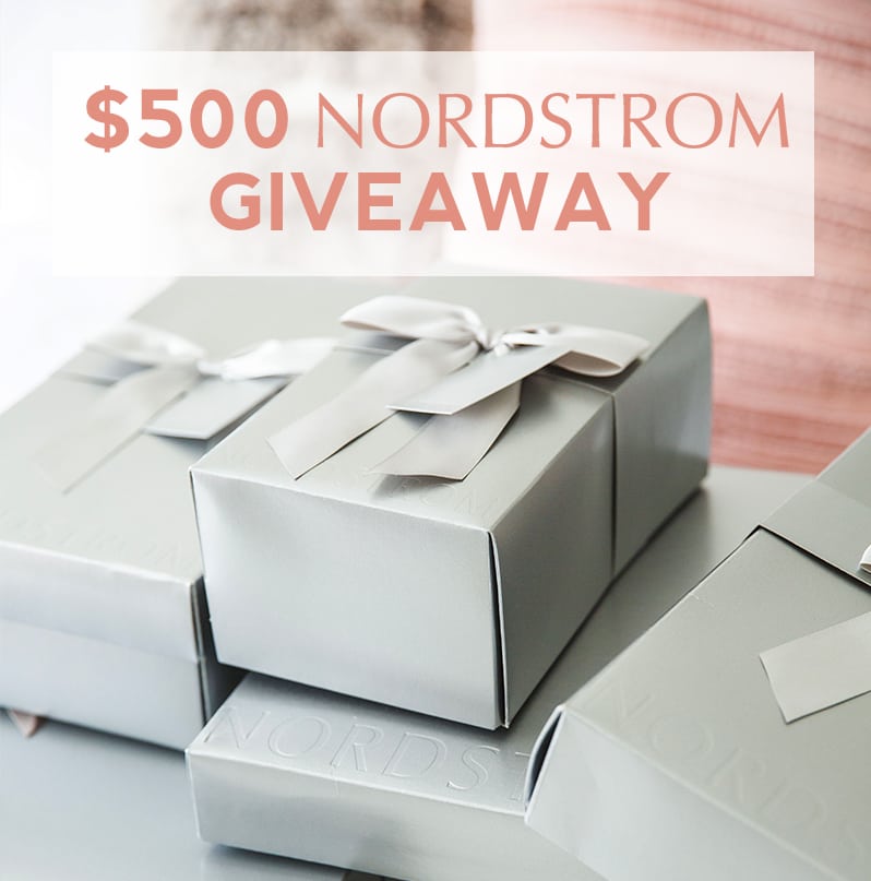 A group of Houston bloggers have teamed up to giveaway a $500 Nordstrom gift card!
