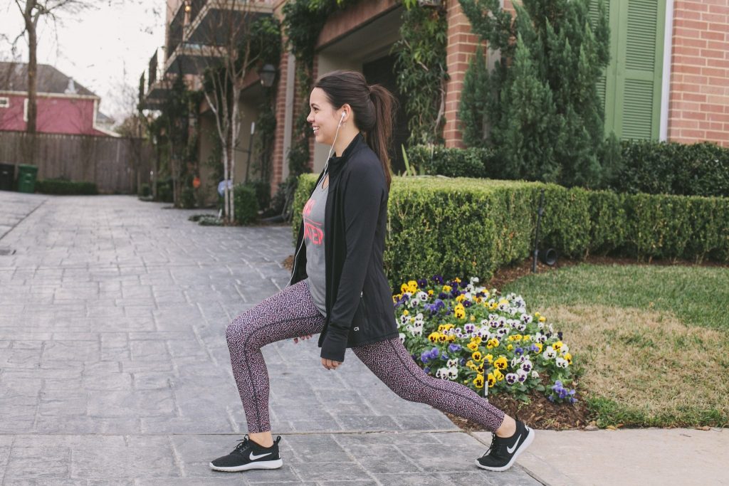 Motivated to workout in GapFit