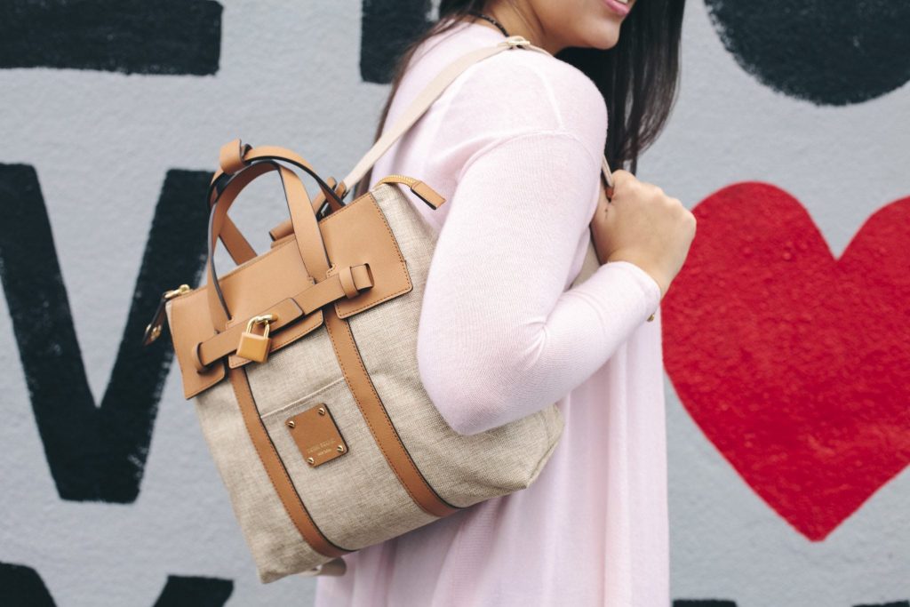 Henri Bendel Jetsetter Convertible backpack