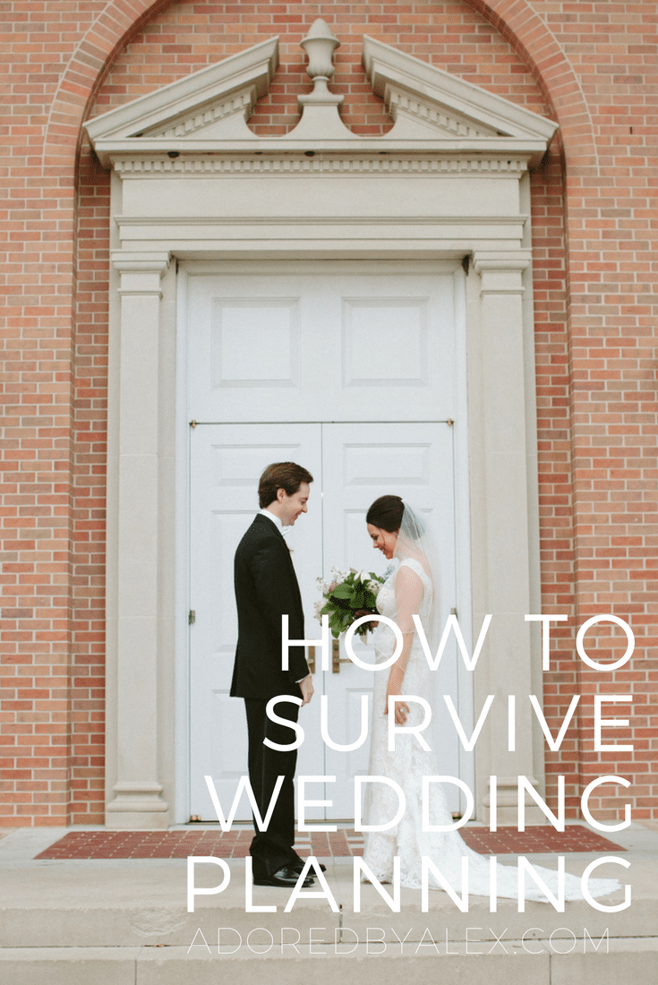 How to survive wedding planning